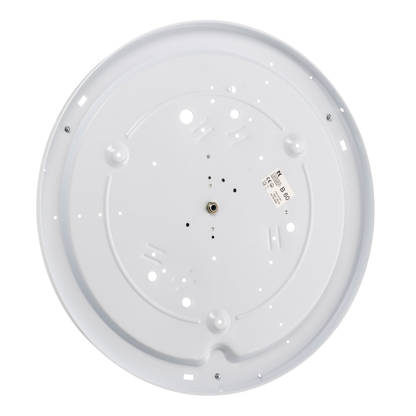 B-flokks Euluna Rondo loftlampi, dökkgrár, Ø 60 cm, loftljós, lampi. Sjá texta/mynd. 