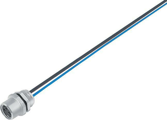 Tengi fyrir B-gráðu skynjara/stýribúnað, ósamsett, innstunga, fjöldi póla: 4, 20 stykki.