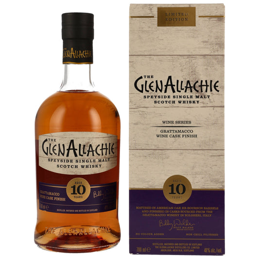 GlenAllachie 10 Grattamacco Wine Finish