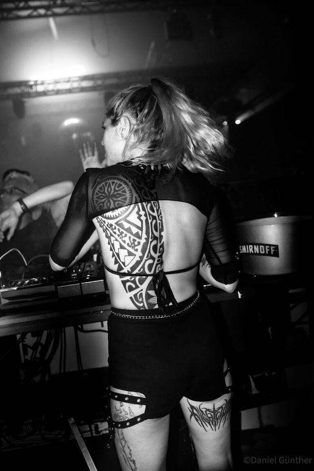 Long Sleeve Fishnet Crop Top