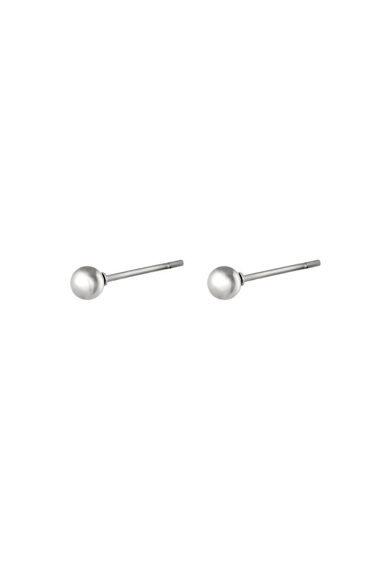 Ohrringe Midi Dot Silber Edelstahl