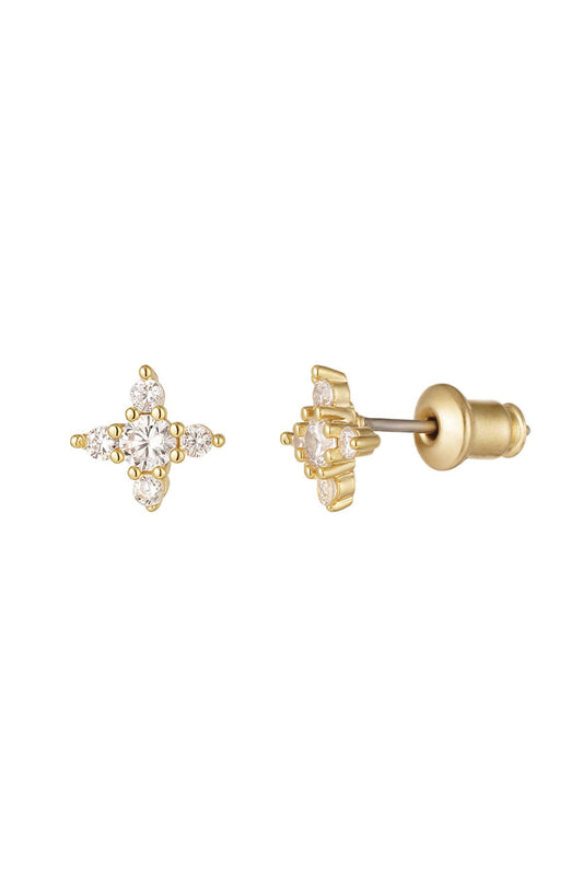 Ohrstecker Stern - Kollektion Sparkle Goldfarbe Kupfer
