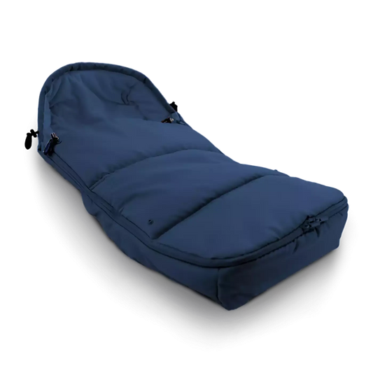 B-flokks leclercbaby fótapoki, svefnpoki, barnavagn, pólblár, vetrartaska, poki