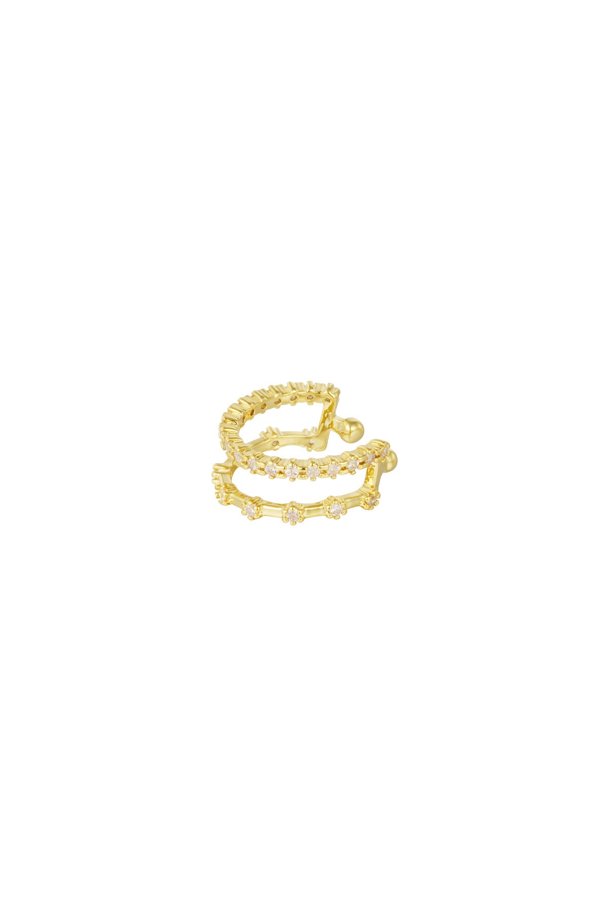 Earcuff Double Sparkle 