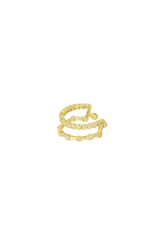 Earcuff Double Sparkle 
