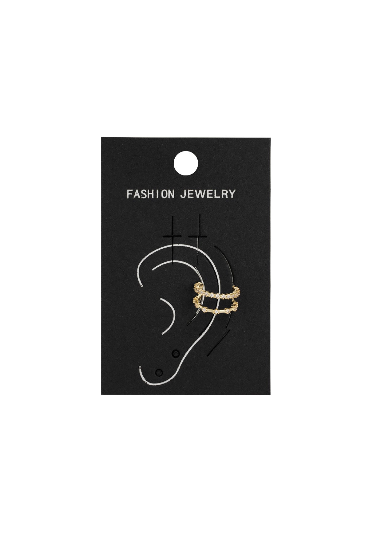 Earcuff Double Sparkle 