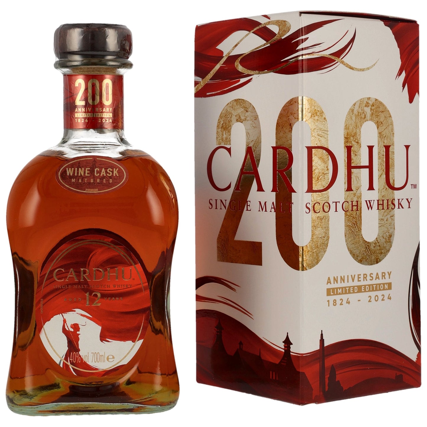 Cardhu 12 - Wine Cask - 200th Anniversary