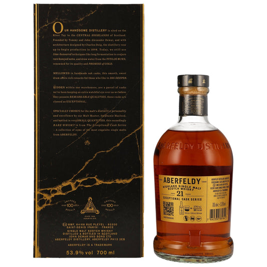 Aberfeldy 21 - Framúrskarandi tunna fyrir Þýskaland - Pauillac rauðvíns tunna