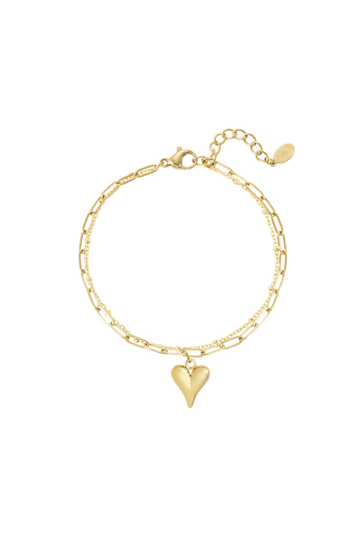 Liebevolle Schichten Armband