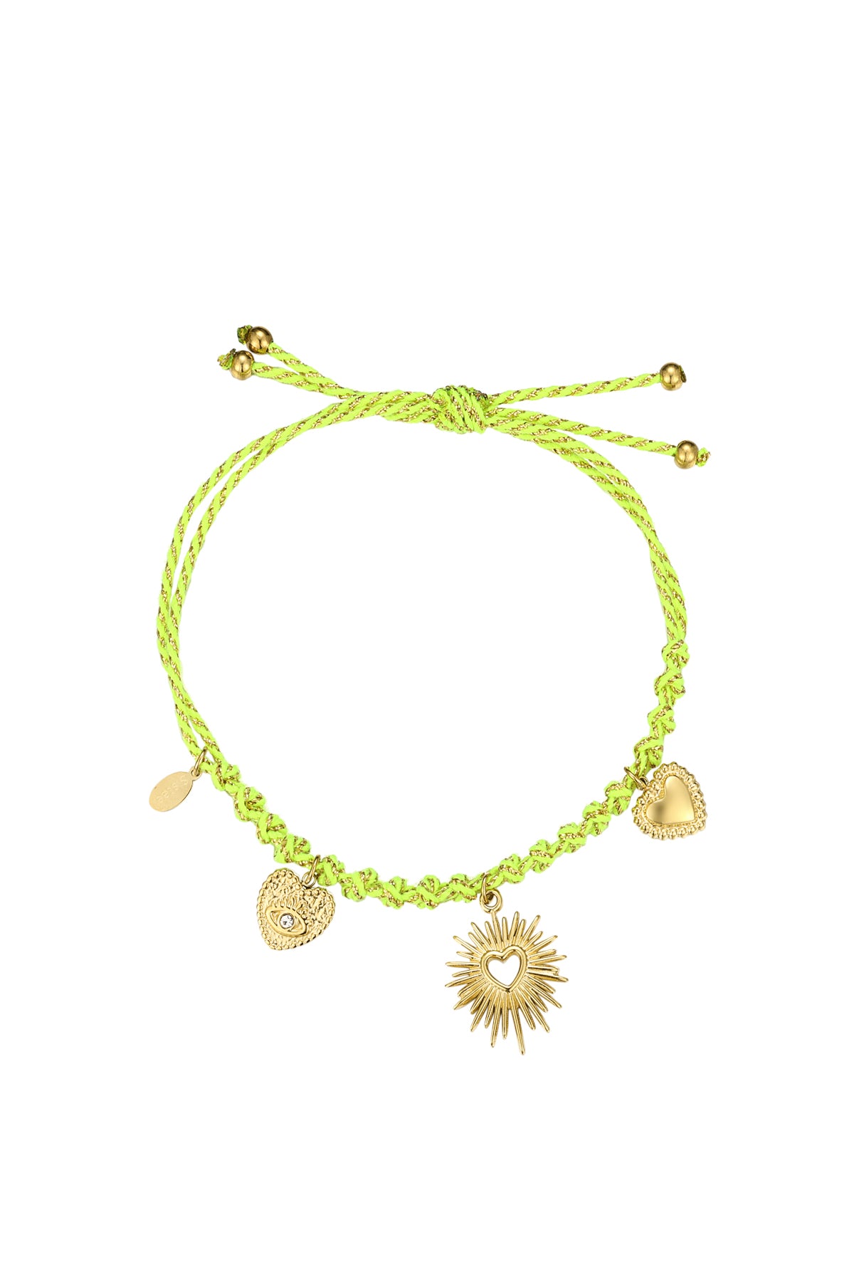 Armband verbunden in Liebe - Grün und 