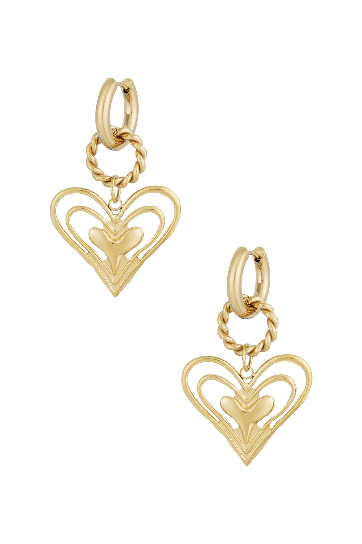 Ohrringe What’s Love - Goldfarben