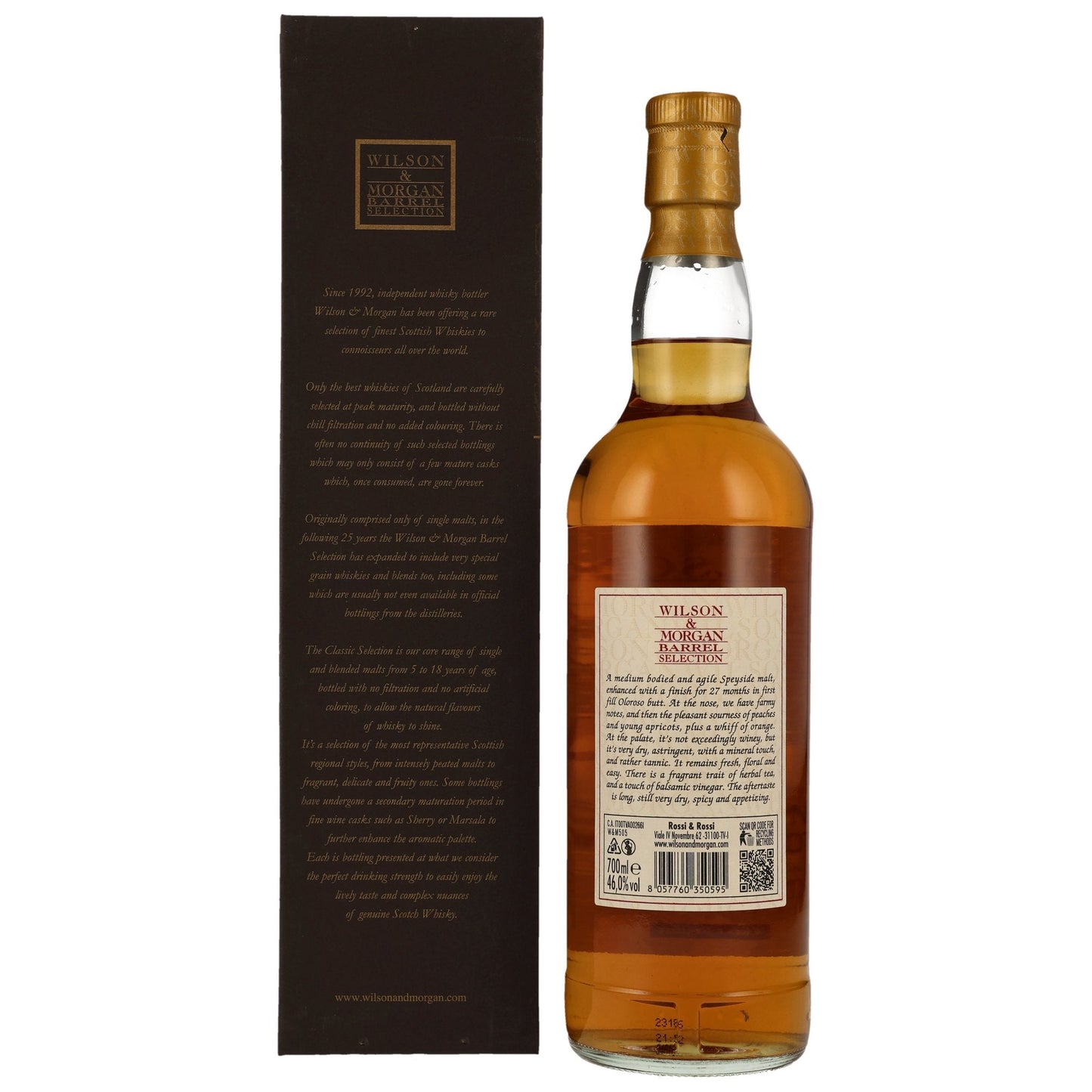 Benrinnes 2014/2023 - Fyrsta fylling Oloroso Sherry botnfylling - Wilson &amp; Morgan