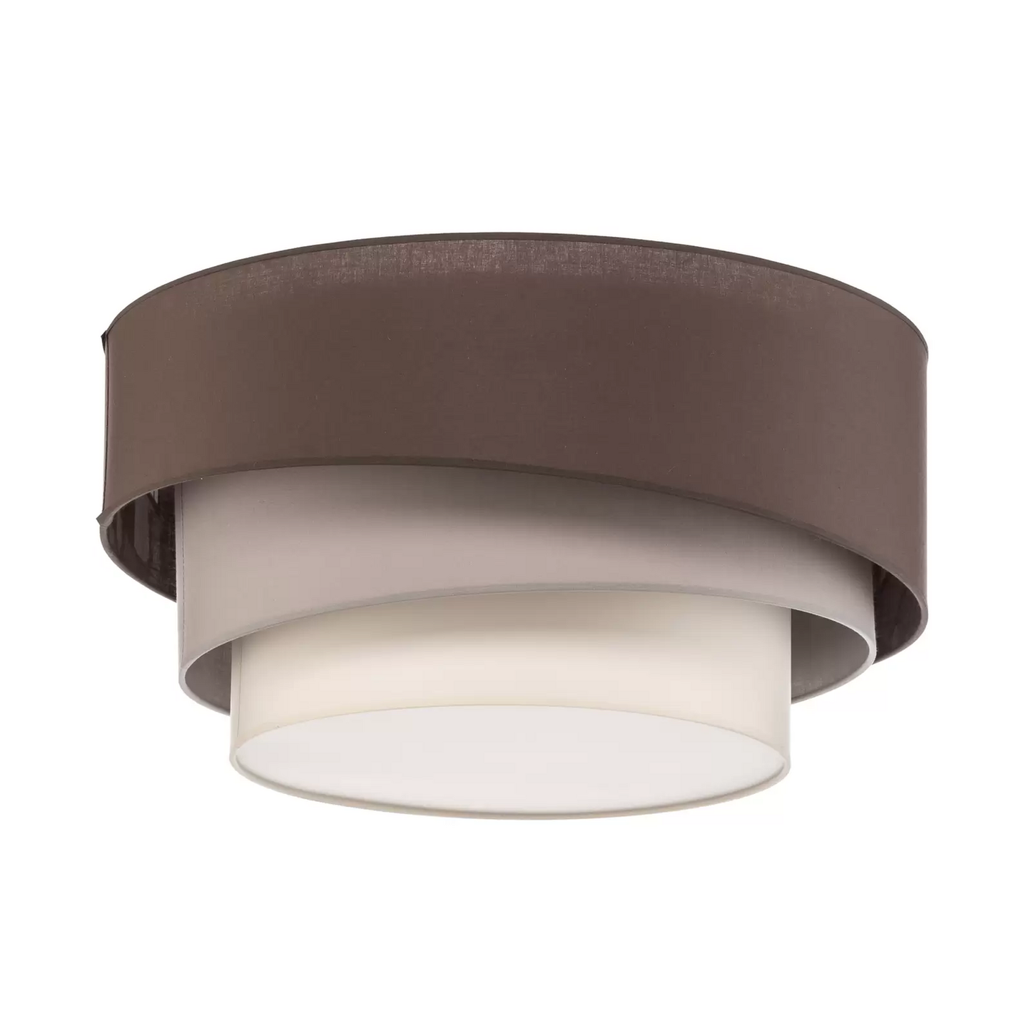 B-grade Euluna Trio Max ceiling light ø60cm Cappuccino Ecru Grey E27 ceiling light lamp light