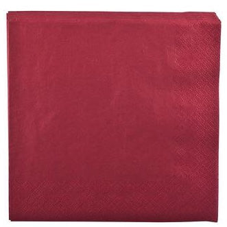 Papierservietten bordeaux
