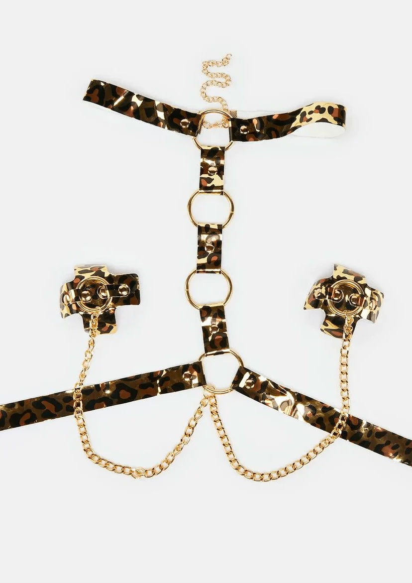 Glitz Harness Pasties Sets