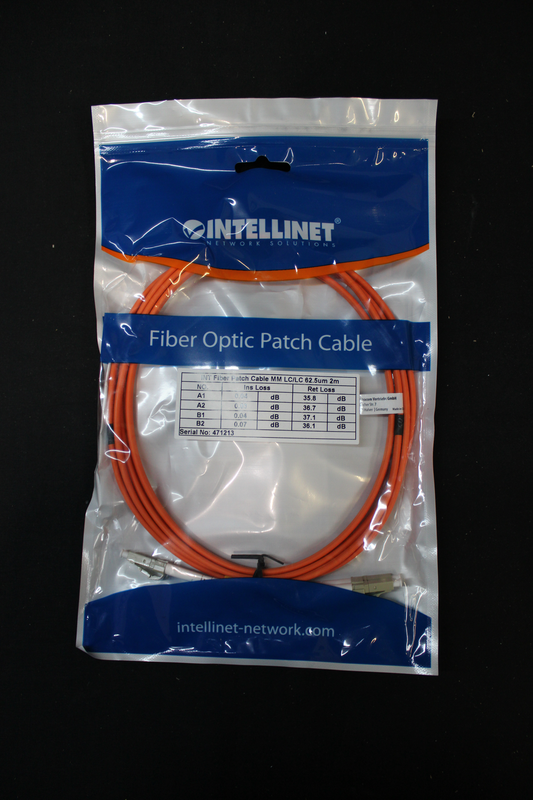 B-Ware Intellinet 471213 Glasfaser Anschlusskabel Kabel Netzwerkkabel 14 STÜCK