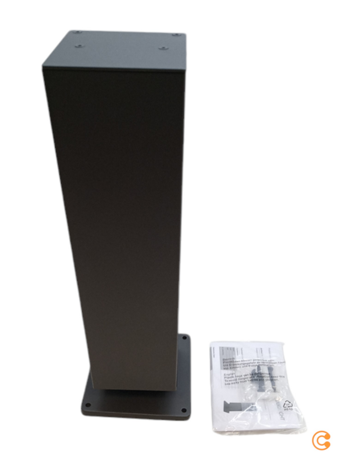 B-lager Deko Light 733066 Mana útigólflampi, dökkgrár, gólflampi með innstungu, ljós