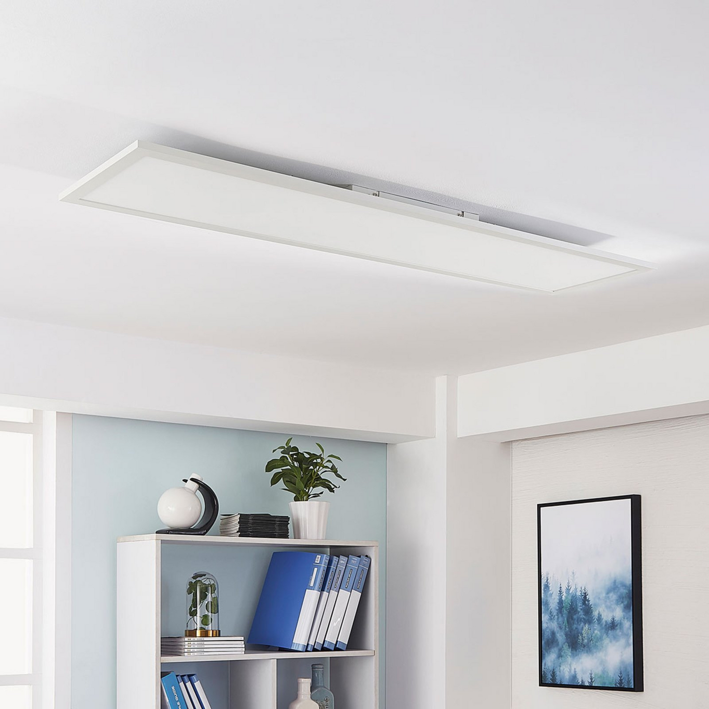 B-Ware Arcchio Lysander Led Panel Deckenlampe Leuchte Lampe Cct 119cm 58 W Weiß Ip20 993