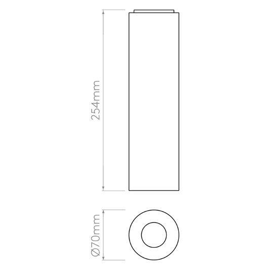 Astro Lighting Yuma Surface LED loftljós, b-lager, svart matt 