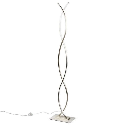 B-grade Lindby curved LED floor lamp Bobi standing lamp reading lamp LA351 