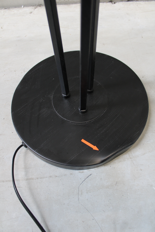 B-Ware Lindby Lilou Deckenfluter Deckenlampe Deckenleuchte Antikbraun S Mangel