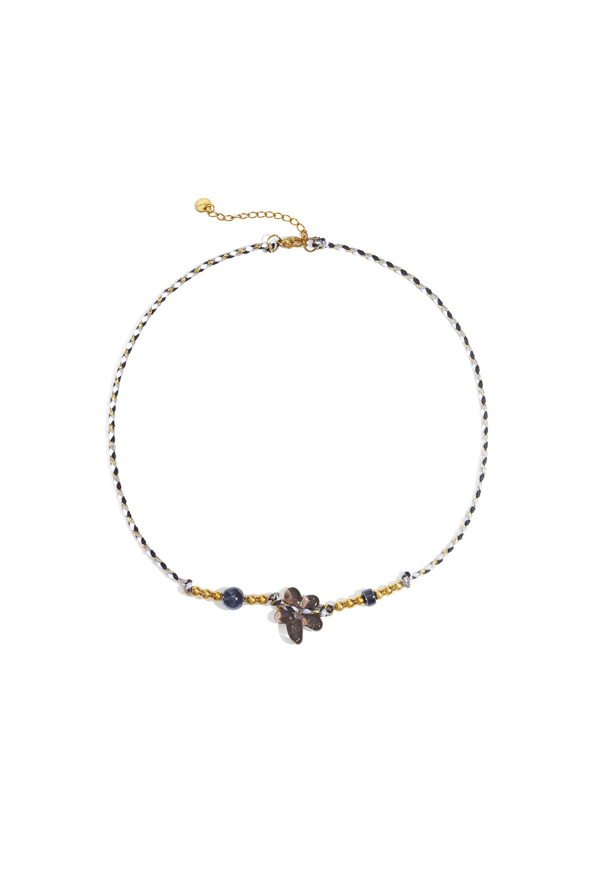 Polyester Perlen Halsketten Blume Casual Täglich Einfache Serie frauen schmuck