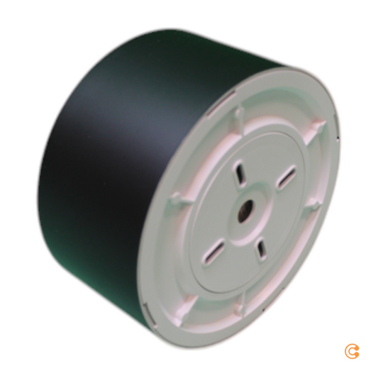 B-flokks LED loftljós Tanika svart ø16cm dimmanlegt