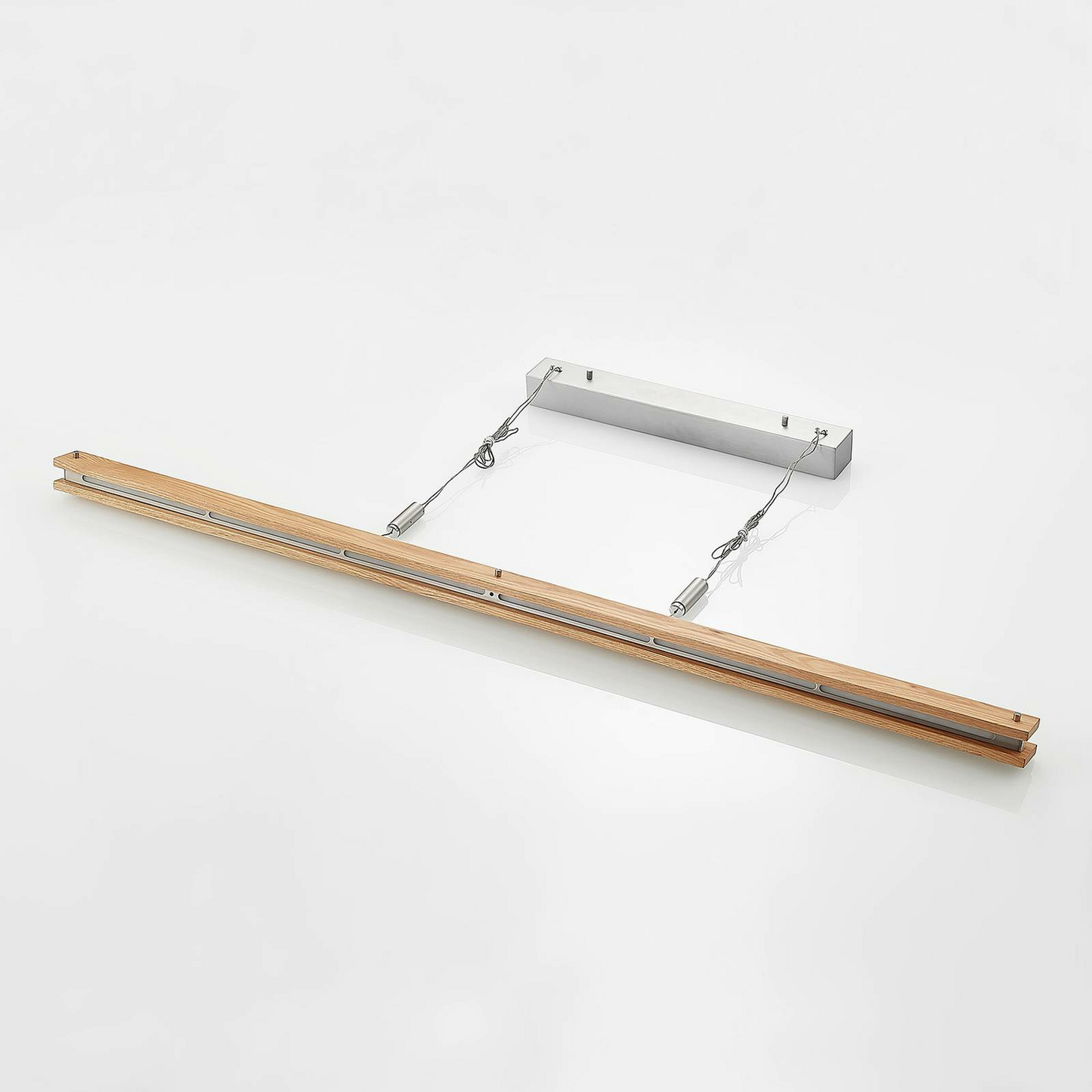 B-Ware Lindby Alimara Led Holz Hängeleuchte Wohnzimmerleuchte Pendelleuchte Deckenla563