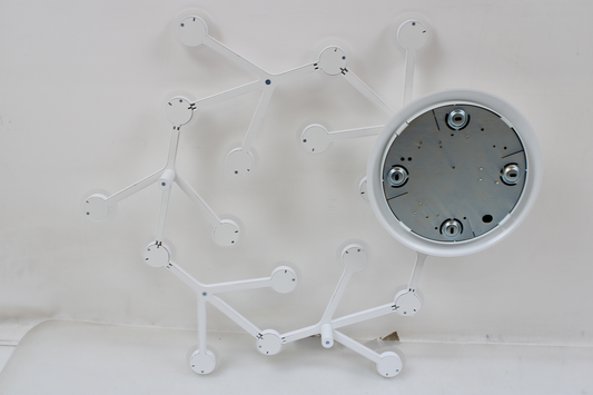 B-flokks LED Net Circle LED loftljós, loftlampi, loftlampi, ófullgert