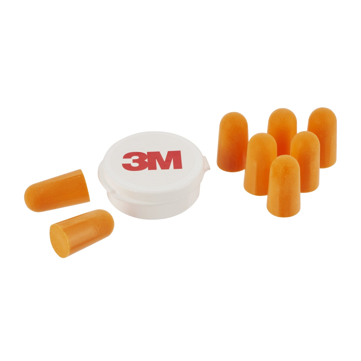 3M™ Gehörschutzstöpsel 1100, Weichschaum, SNR-Wert 35 dB, Orange