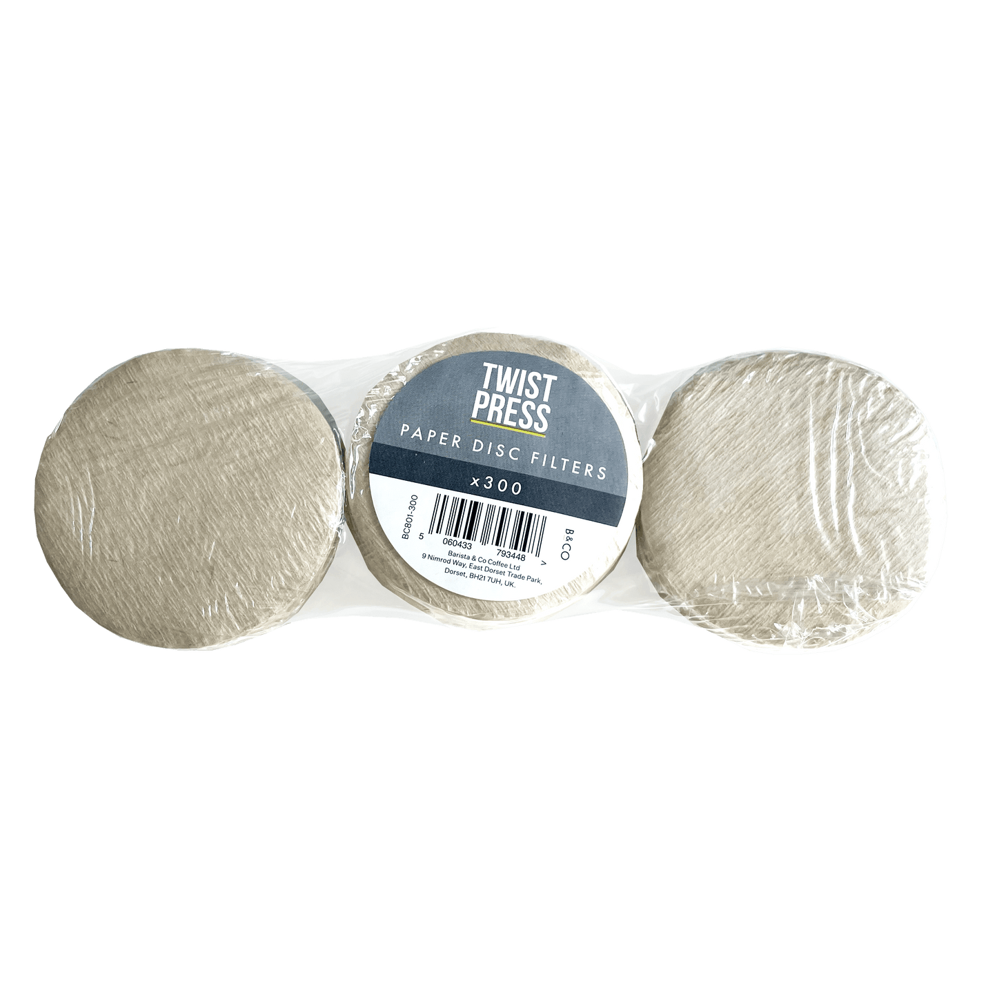 Barista & Co Paper Microfilters for Twist Press 2.0 – 300 pcs