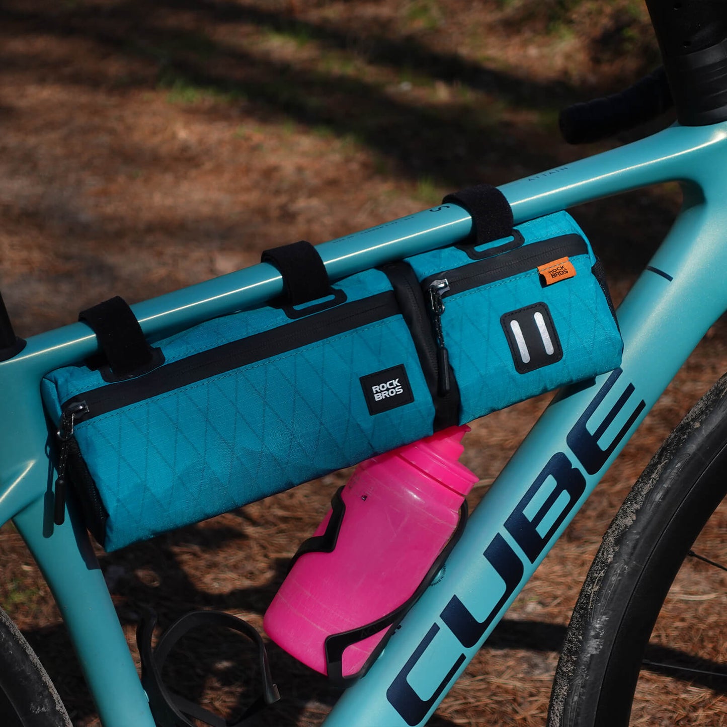 2-in-1 Bicycle Bag Set, Water-Repellent