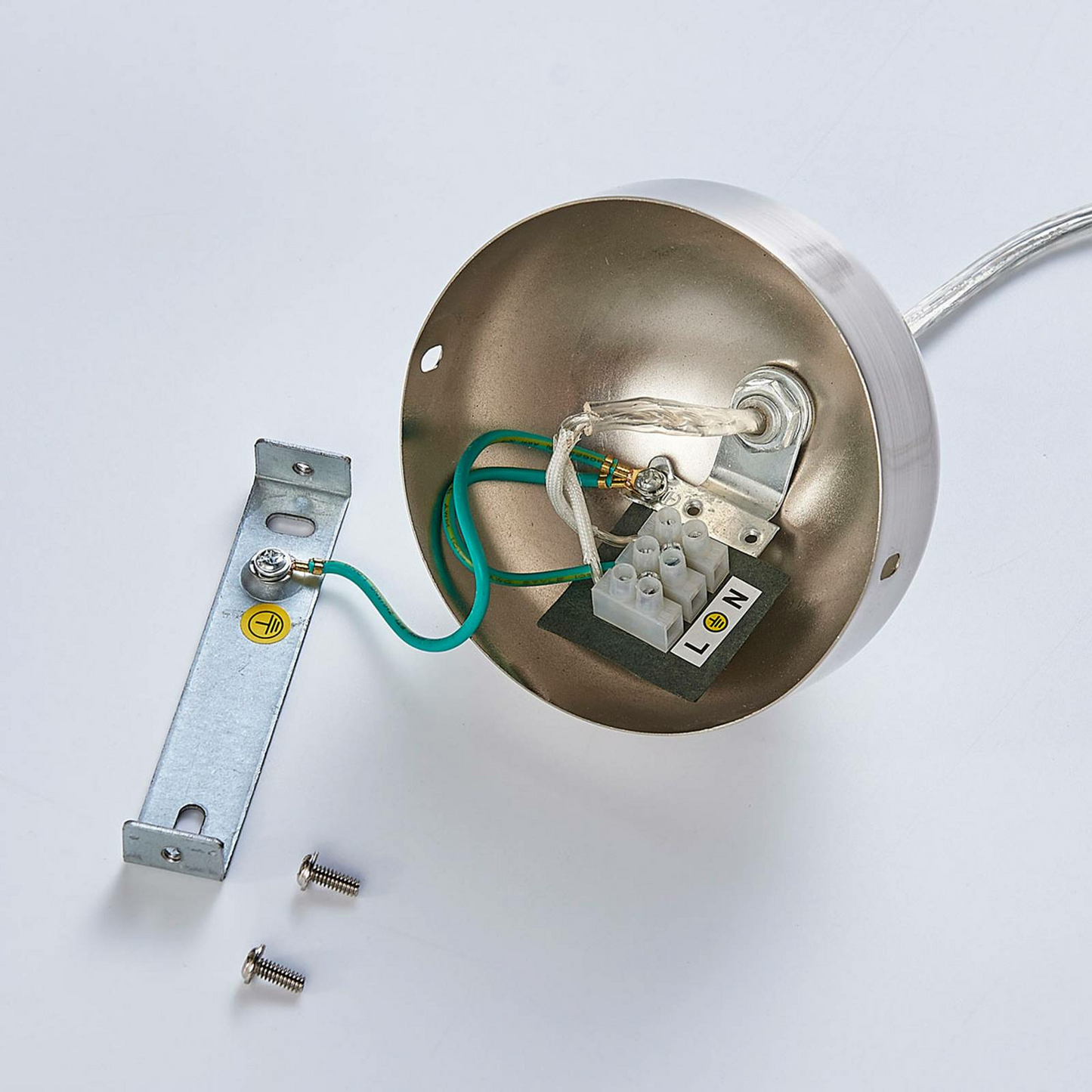 B-Ware Hängeleuchte Hängeleuchte Deckenleuchte Lindby Valeria Glas Lampe E27 Weiß