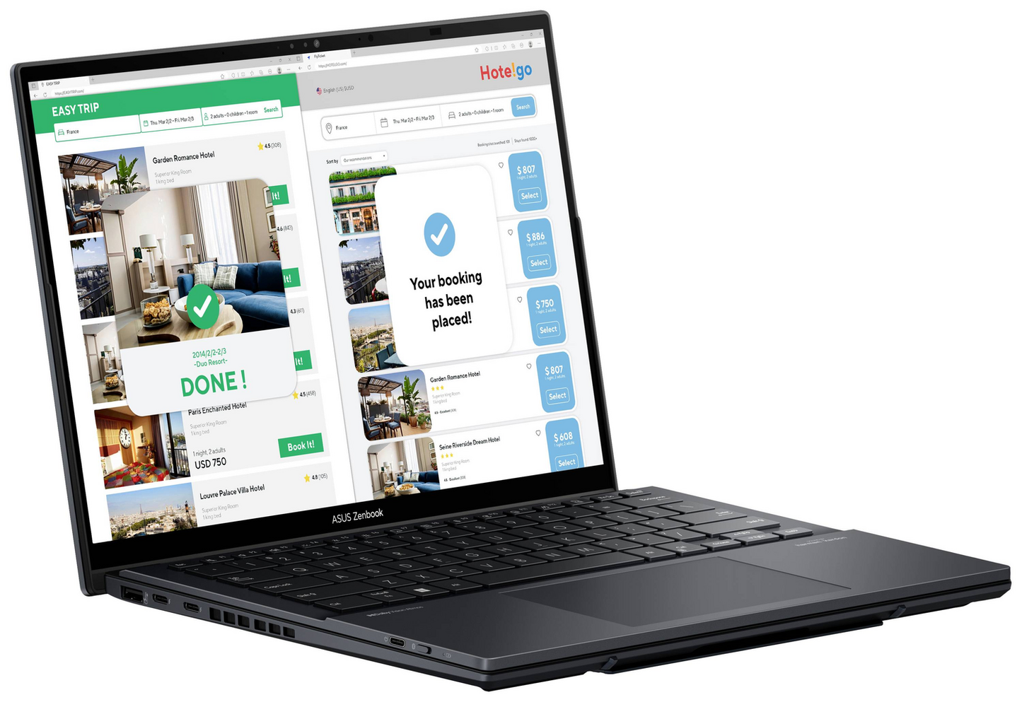 Asus fartölva Zenbook Duo OLED UX8406MA-PZ353W 35,6 cm 14 tommu öryggisfartölva