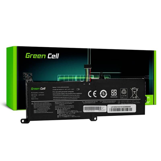 B-stock Green Cell Notebook Battery Gc Le125 V2 7.6 V 4500 M Ah Lenovo Notebook Battery Black