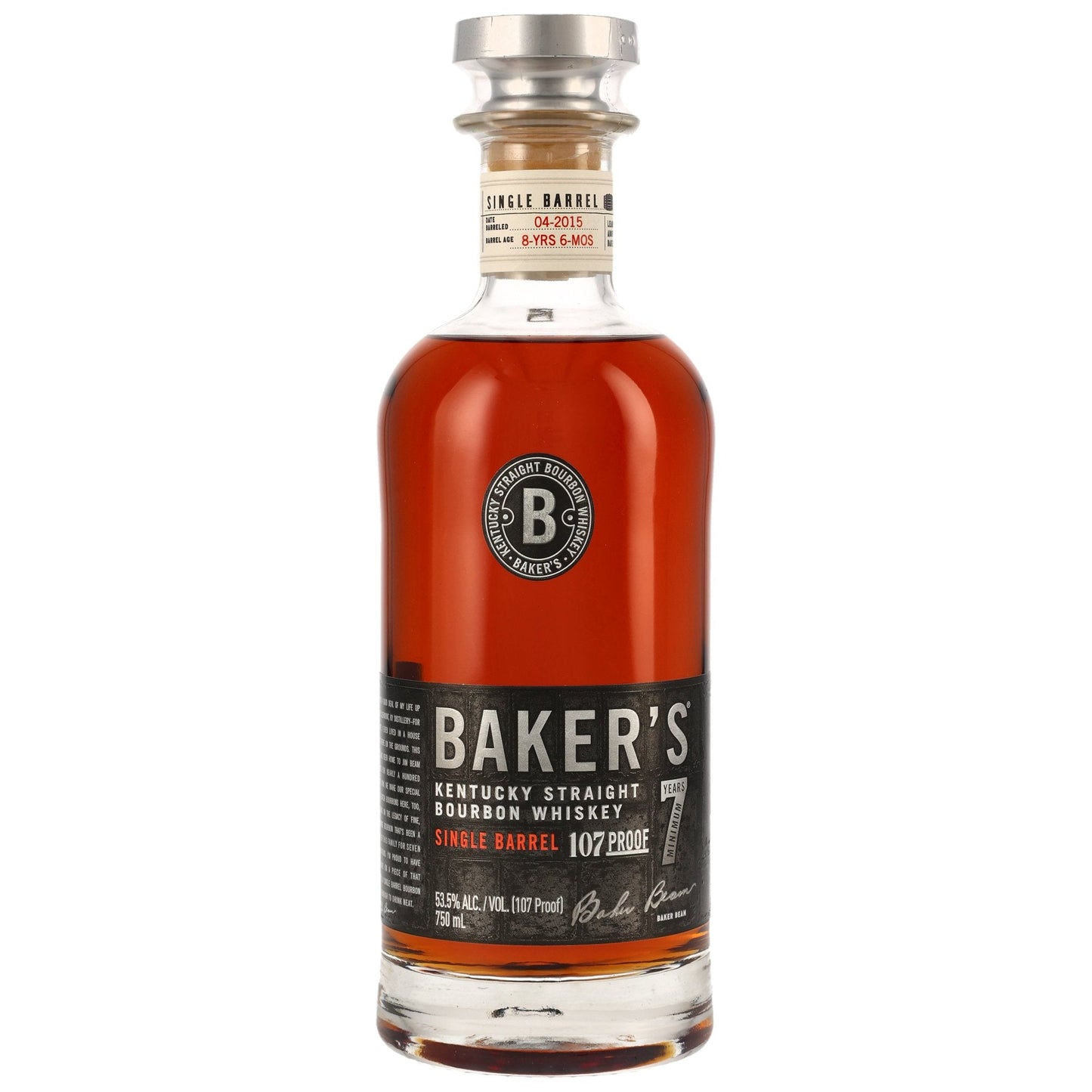 Bakers 7 - Kentucky Straight Bourbon - Ein tunna