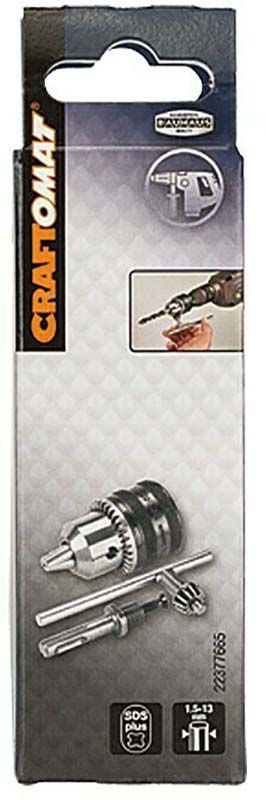 B-flokks Craftomat borfjöður, hraðlosandi fjöður, boraaukabúnaður, 1,5-13 mm