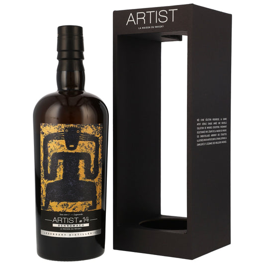 Benromach 10 2014/2024 - Fyrsta fylling á bourbon tunnu #384 - Listamaður #14