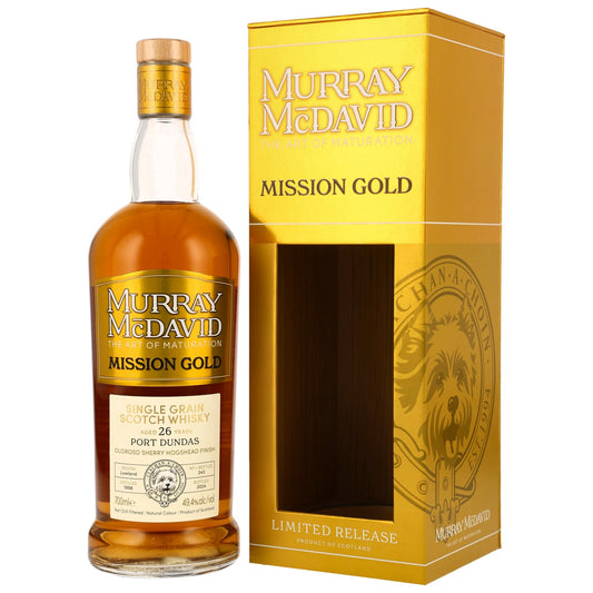 Port Dundas 26 1998/2024 - Murray McDavid - Oloroso Sherry Hogshead Finish #2410052