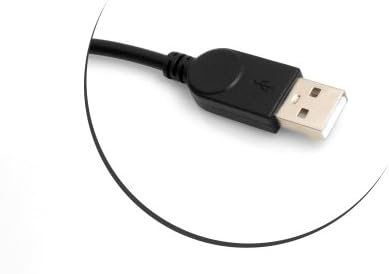 SYSTEM-S Micro USB cable 90° right angled angled plug data cable charging cable approx. 27 cm