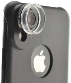 SYSTEM-S 30X Super Macro Microscope Filter Lens with Protector Case Cover for iPhone X 