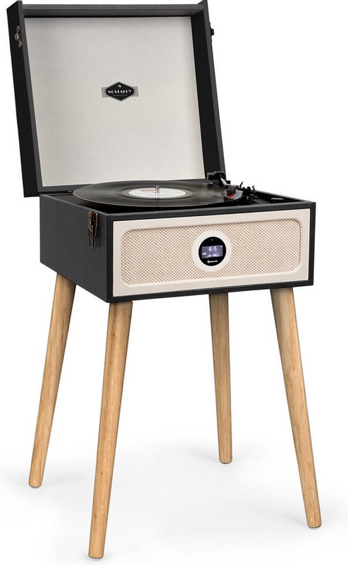 B-lager Auna Sarah Ann DAB plötuspilari 33/45/78 snúninga DAB+/FM útvarp GALLUR