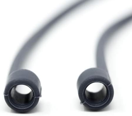 System-S 1x Silicone Holder for AirPods Headphones in Grey