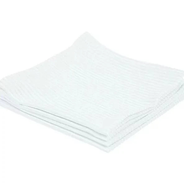 Tischläufer » 45 x 150 cm Tischdecke mit Glitzer Streifen » eleganter Stoff-Tischläufer aus Baumwolle » wiederverwendbar für Hochzeit, Feier & Gastronomie