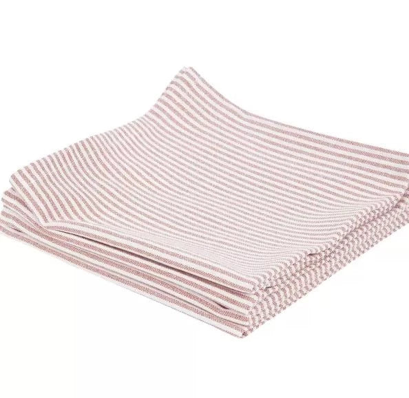 Tischläufer » 45 x 150 cm Tischdecke mit Glitzer Streifen » eleganter Stoff-Tischläufer aus Baumwolle » wiederverwendbar für Hochzeit, Feier & Gastronomie