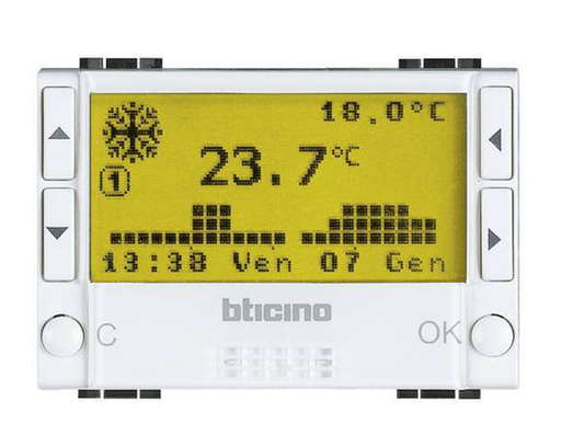 B-lager Legrand Living&amp;Light N4451 hitastillir tímastillir hitastillir