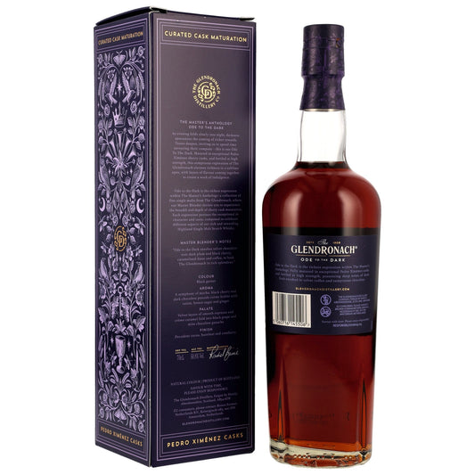 Glendronach - Óður til myrkranna - PX Sherry Casks