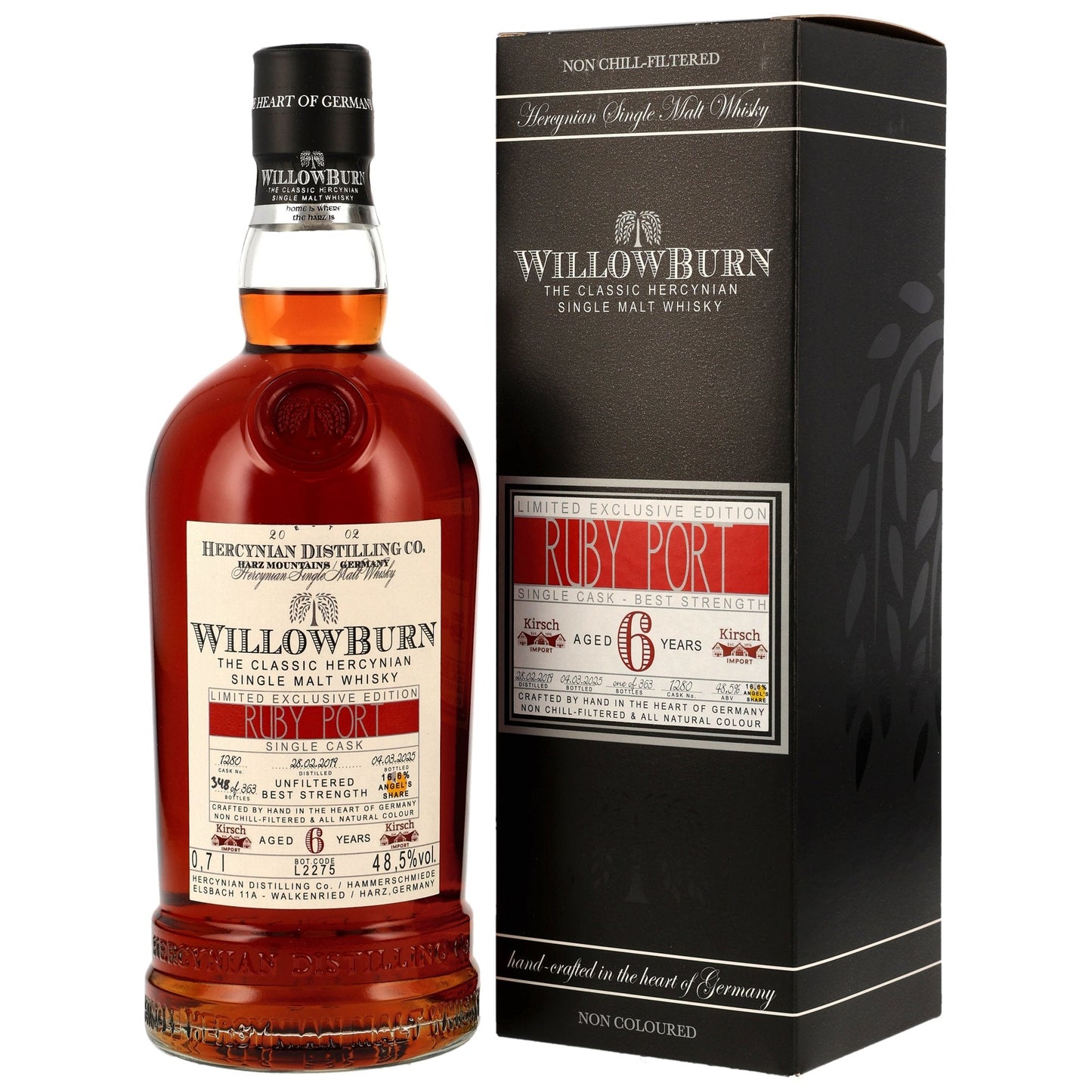 Willowburn 6 2019/2025 - Ruby Port Cask #1280