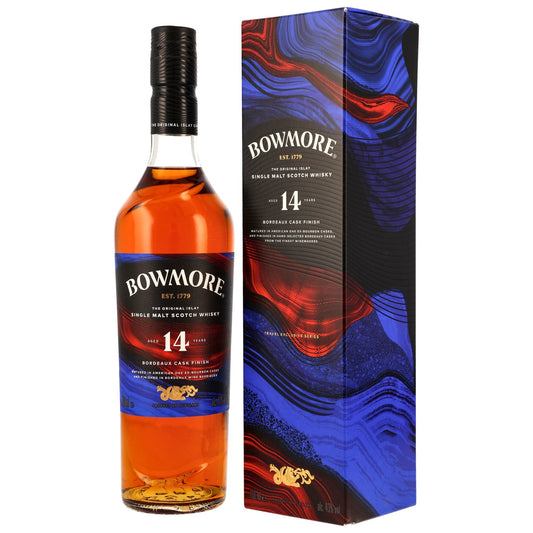 Bowmore 14 - Bordeaux tunnur