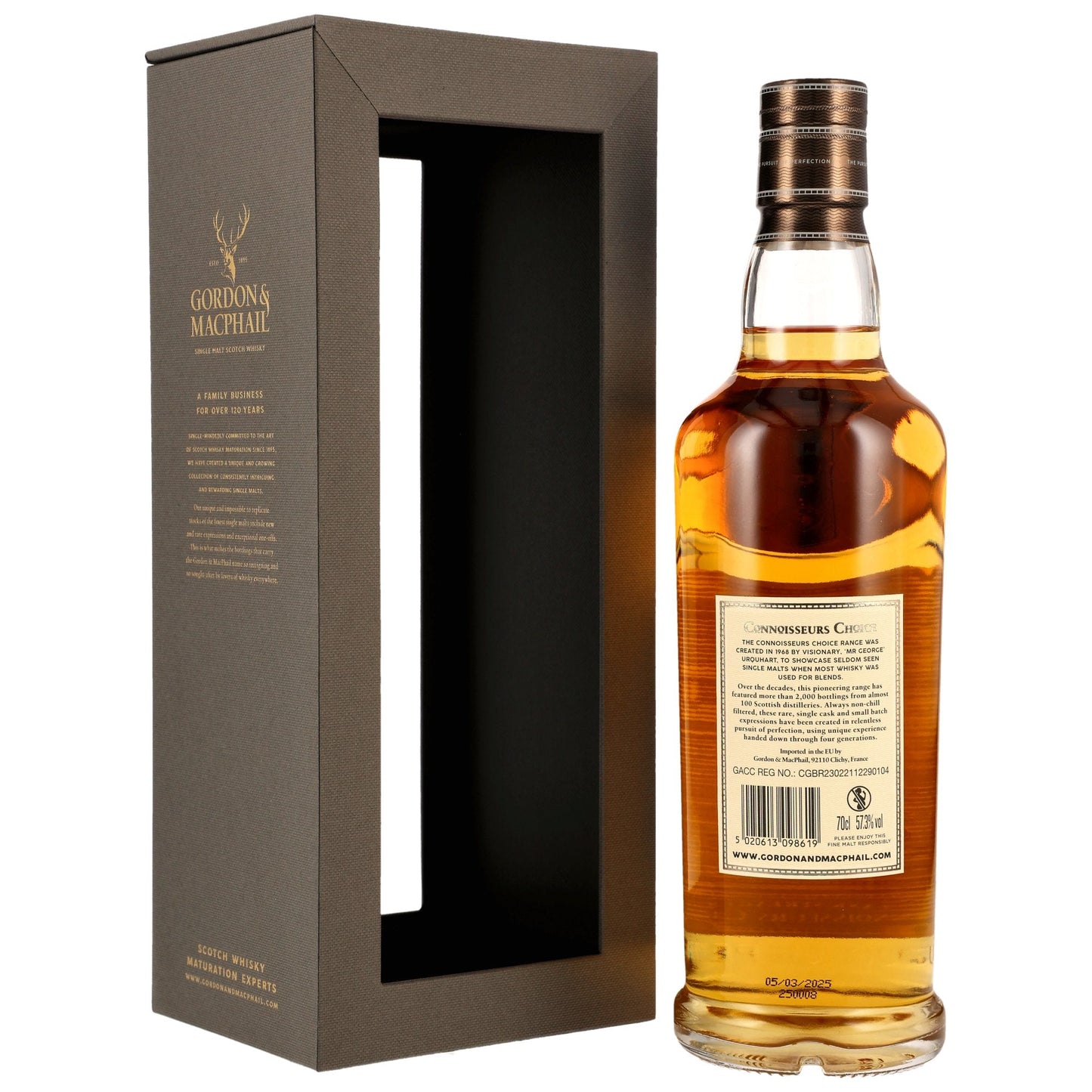 Aultmore 15 2009/2025 - Gordon & MacPhail - 1st Fill Bourbon Barrel 4679
